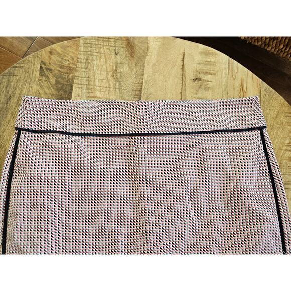 Ann Taylor Mini Skirt Spandex Women's Size 12 Nautical Summer - Picture 4 of 9